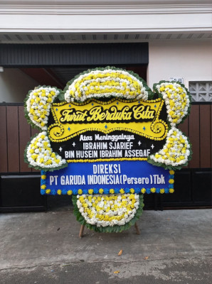 Papan Bunga Duka di Mutiara