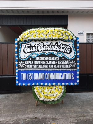 Papan Bunga Duka di Mutiara